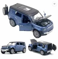 Toyco 1:32 Scale Alloy Die-Cast Metal SUV Car Toy for Kids ( Open Door & Pull Back )  (Assorted Color, Pack of: 1)