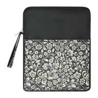 Tabelito Jute and Vegan Leather Tablet Sleeve Bag Case Cover Fits Upto 11.6 inch for Samsung/Lenovo/Galaxy Tab A9 Plus/S8/S9/Realme Pad/Honor Pad X9/Xiaomi Mi pad 6/Redmi Pad/Oneplus Pad