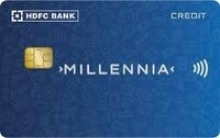 HDFC Millennia Credit Card Lifetime Free offer 
