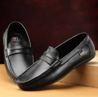 action Slip On For Men  (Black , 9)