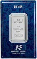 Bangalore Refinery 999 Silver Bar 50g
