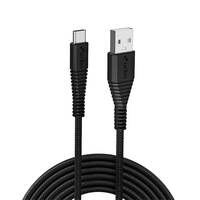 URBN Type-C USB 3.4 Amp | 25W Fast Charging Cable for Smartphone | Unbreakable Rugged & Nylon Braided