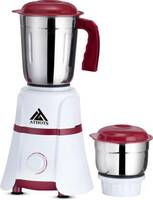 Athots Powerful Hybrid 550 W Mixer Grinder  (Hardy Pro | 2 Jars | Light Brown , White)