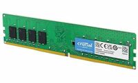 Crucial RAM 8GB DDR4 3200MHz CL22 (or 2933MHz or 2666MHz) Desktop Memory CT8G4DFRA32A Green