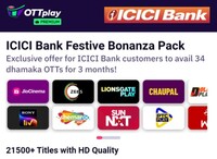 ICICI OTT offer 3months OTTPlay at just RS.2 / watcho max 3months at Rs.299