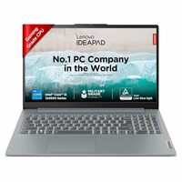 Lenovo IdeaPad Slim 3 Intel Core i5 12th Gen 1235U - (16 GB/512 GB SSD/Windows 11 Home) 15IAU7 Thin and Light Laptop  (15.6 Inch, Arctic Grey, 1.63 Kg, With MS Office)