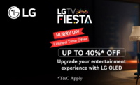 Amazon LG TV Fiesta-Up to 40% Off 