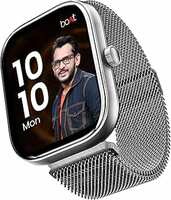 boAt Wave Sigma w/ 2.01" (5.1 cm) HD Display,Bluetooth Calling, Coins, DIY Watch Face Studio, 700+ Active Modes, HR&SpO2 Monitoring, Energy and Sleep Scores, Smart Watch for Men & Women(Silver Metal)