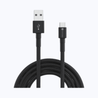 Portronics Konnect B Type C Cable - Black | Supports up to 65W Fast Charging | Compatible with USB Type C Devices (location specific)