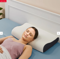 Cervical Contour Memory Foam Pillow (20 x 12 Inch)