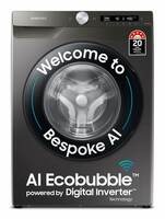 Samsung 9 kg, 5 Star, AI Ecobubble, Wi-Fi, Hygiene Steam ,Digital Inverter, Fully-Automatic Front Load Washing Machine Apply ₹1500 coupon 