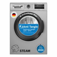 Bosch 8 kg 5 Star Fully-Automatic Front Loading Washing Machine (WAJ2826BIN, Shiny Silver)