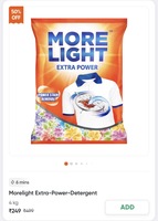 Morelight Extra-Power-Detergent 4KG
