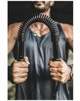 Manogyam Power Twister Upper Body Exercise for Chest,Shoulder,Forearm & Arm Strengthening Multi-training Bar  (Black)