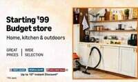 Amazon - Budget Store Starting Rs 99 + 10% off on HDFC, IDFC cards