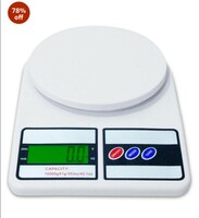 GLUN Multipurpose Portable Electronic Digital Weighing Scale Weight Machine (10 Kg - with Back Light) 