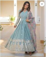 Wedani Lifestyle Women Georgette Kurta Dupatta Set