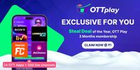 OTTPlay Gift Card on Paytm for Rs. 1 (User Specific)
