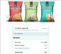 Paytm : Millet chivdha and Kurmura (30g x 3) for ₹29