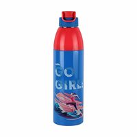 Cello Puro Steel-X Genx 600 | Inner Steel Bottle | PU Insulation | Cold Insulated Bottle | Best Usage for Office/School/College/Gym/Picnic/Home/Fridge | 540ml, Light Blue