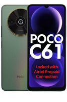 POCO C61  - Locked with Airtel Prepaid (Mystical Green, 64 GB)