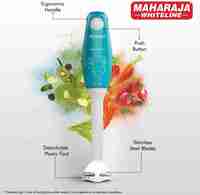 Maharaja Whiteline 175 w Turquoise Hand  Blender