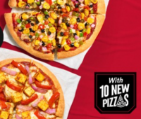 Flat 25% Off Up To Rs.300 On Pizza Hut