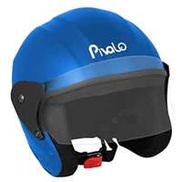 Pivalo EECO Open Face Helmet ISI Certified Smooth Finish Lightweight & Compact Unisex Half-Face Helmets with Clear Visor & Adjustable Strap for Bike Men Women