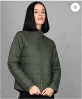 METRONAUT Full Sleeve Solid Women Quilted Jacket (Location Specific)