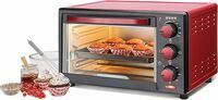 USHA Oven Toaster Griller (16L), Dual Heating Elements, Illuminated Chamber, Stay ON and Keep Warm Function, 1200W, 2 Years Warranty (Maroon)
