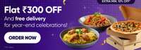 Swiggy Restaurant Deal - Get Flat Rs. 300 off on 549/599/649 + Extra 15% off on using BHIM UPI