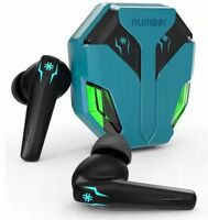 Number Super Buds Pro GT99 Dual Pair, 4 Mic ENC Gaming RGB TWS,35ms Latency,50H Battery Bluetooth  (Glass Blue, True Wireless)