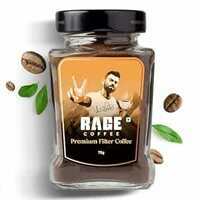 Rage Coffee Premium Filter Coffee Powder |Arabica & Robusta Coffee Powder with Chicory | Rich & Strong Blend of Coffee - 75g 