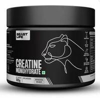 BeastLife Super Micronized Creatine Monohydrate Unflavoured 100g | NABL Lab Tested Creatine  (100 g, Unflavoured)