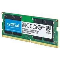 Crucial CT8G4SFS824A 8GB DDR4-2400 PC4-19200 CL-17 SODIMM RAM 