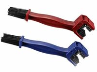 MAPPERZ 2 Bike Chain Cleaning Brush, Chain Cleaner for Cycle, Motorcycle and MTB Road Bike, Multipurpose Cycle Motorcycle Bike Chain Cleaner Brush - Multicolor (Pack of 2)