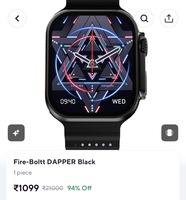 Zepto - Fire-Boltt DAPPER Black