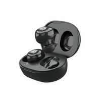 [Lowest] Zepto - Portronics Harmonics Twins S3 Smart Tws Bluetooth 5.2 Earbuds With 20 Hrs Playtime(Black)