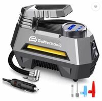 GoMechanic 150 psi Tyre Air Pump for Car & Bike