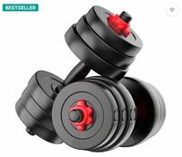 AMAN FIT (2KG X 4 + 3KG X 4) Combo Set Adjustable Dumbbell  (20 kg)