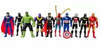KAMMATESWARA Super Hero Action Figure Toy (Set of 10) 