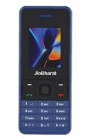JioBharat V2 4G Phone with JioCinema, JioSaavn, Pay (UPI), Long Lasting Battery, LED Torch, Digital Camera | Blue | Locked for JioNetwork
