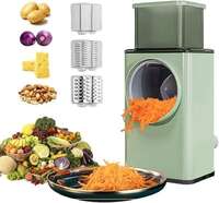 Manual Vegetables Grater  Multifunctional Rotary Drum        
     GAJAR KA HALWA  



