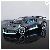 Galactic 1:32 Scale Die-cast Metal Model Bugatti Divo Sport Pull Back Car Toy with Openable Doors, Light and Sound Effects for Boys Girls Kids (Multicolor, Pack of: 1)  (Multiclor, Pack of: 1)
