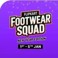Flipkart Footwear Squad | Get 50-80% off [01st - 05th Jan]