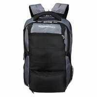 Amazon Basics 29 L Laptop Backpack for Men & Women | Spacious Front Pocket and Back Padding | For Travel, Outdoor, College | 34 L x 18 W x 45.5 H cm | Grey, Black 