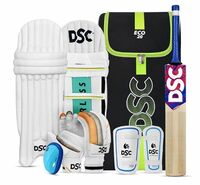 DSC Economy Kashmir Willow Cricket Kit, Size - 3, Right Hand