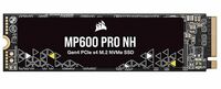 Corsair MP600 PRO NH 1TB PCIe Gen4 x4 NVMe M.2 SSD – 3D TLC NAND – M.2 2280 – Direct Storage Compatible- Up to 7000MB/s & 5700MB/s Sequential Read/Write Speed - No Heatsink - CSSD-F1000GBMP600PNH