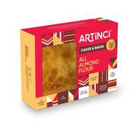 Artinci Sugar free 100% Almond Flour Cake | As Seen on Shark Tank | Diabetic Friendly | 5.8g Protein per serving | Low GI Sugar Less Cake | Healthy & Nutritious | 150g X Pack of 1 (3 servings) Apply 5% off coupon