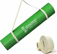 Cockatoo YM100 Yoga Mat For Women & Men, Anti Slip, EVA Material, (4mm-6mm) Exercise Mat For Home Gym |Yoga Mat For Gym Workout and Yoga Exercise (4MM, Parrot) 